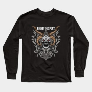 Skull band Highly suspect Long Sleeve T-Shirt